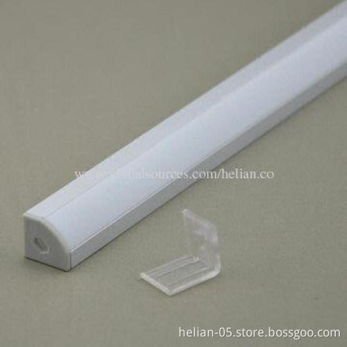 New seller/aluminum/45° surface LED profile extrusion for LED bar light